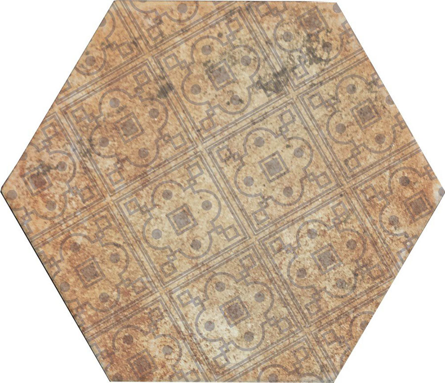 Monopole Ceramica Pompeia Decor Marron Керамогранит